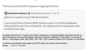 AI 成果“过度包装”：GPT-5 数学能力的质疑与反思