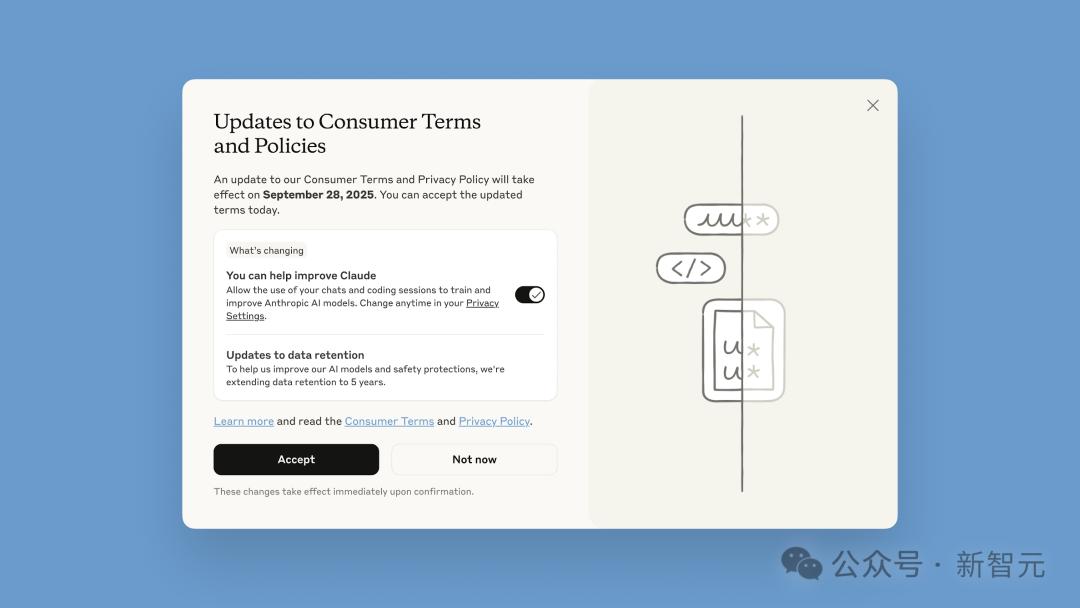 警惕！Claude 聊天与代码将默认用于 AI 训练，你的隐私面临 5 年风险 - 今日头条