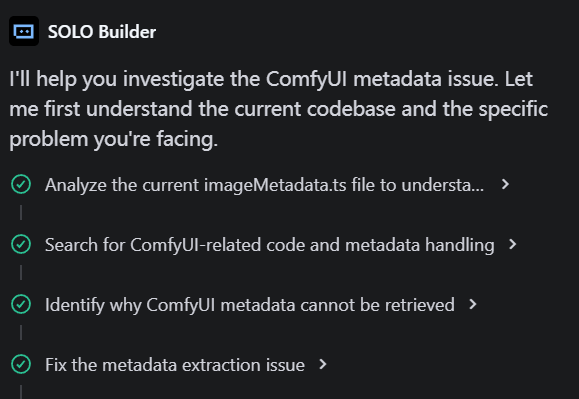 你发现了吗？Trae SOLO Builder 总是积极揽活，而 Coder 虽然能力一般却显得格外懒惰！